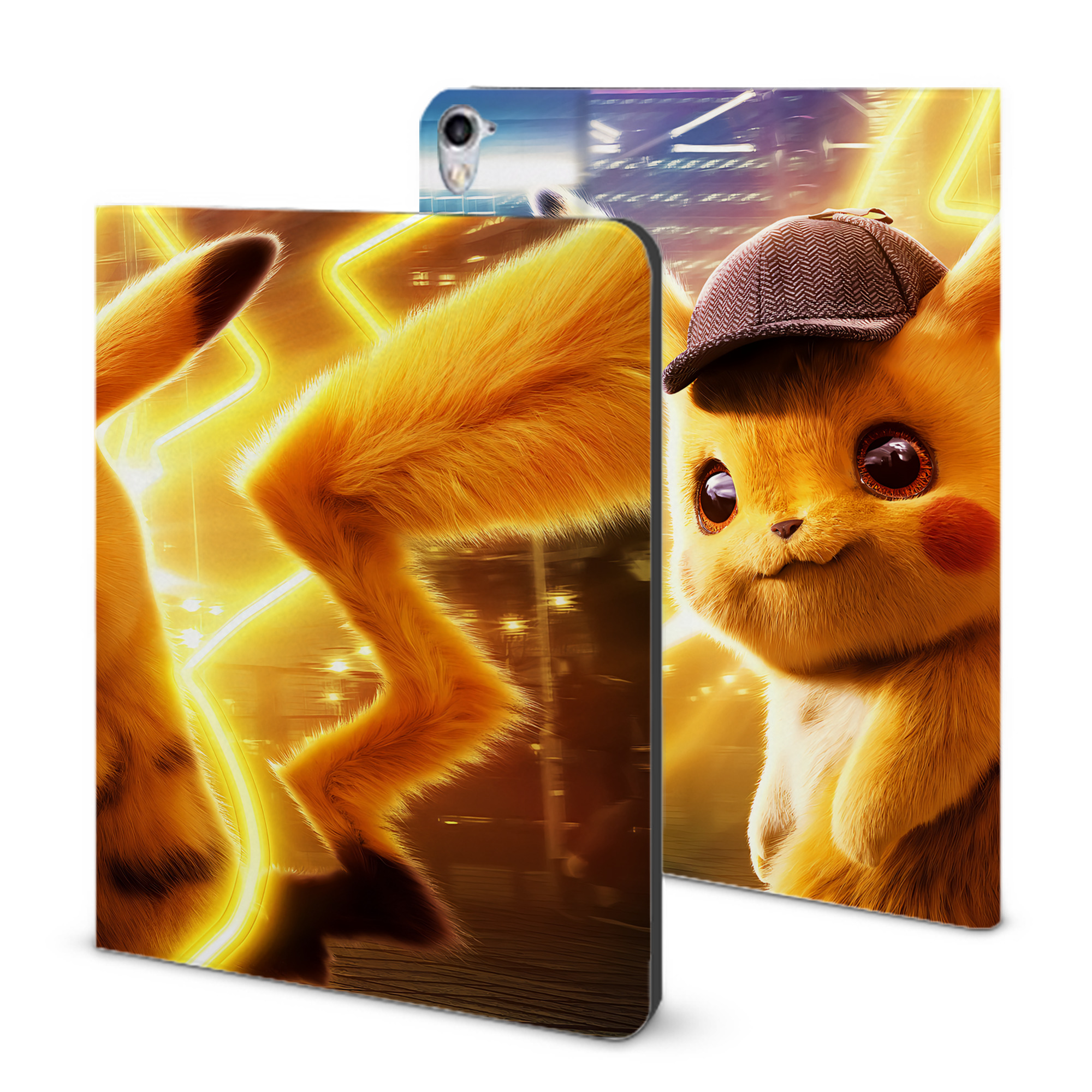 （画像用） ポケットモンスター Pokémon IPad ケース ブック型 PUレザー TPU 耐衝撃 軽量 薄型 ペン収納なし 全面保護 IPad 各モデル対応